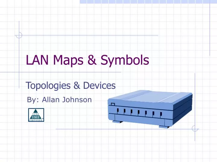 lan maps symbols