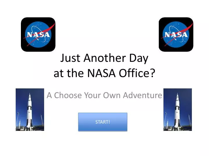 just another day at the nasa office