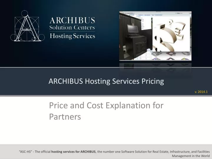 archibus hosting services pricing