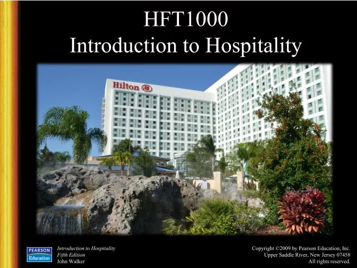 hft1000 introduction to hospitality