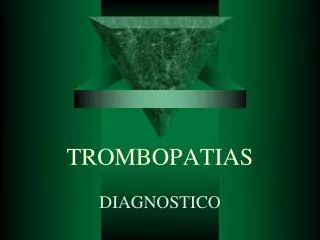 trombopatias