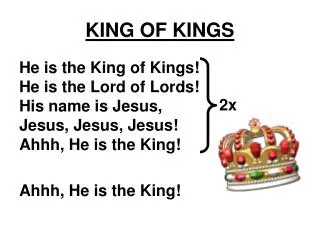 KING OF KINGS