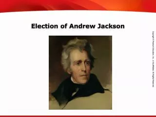 Election of Andrew Jackson