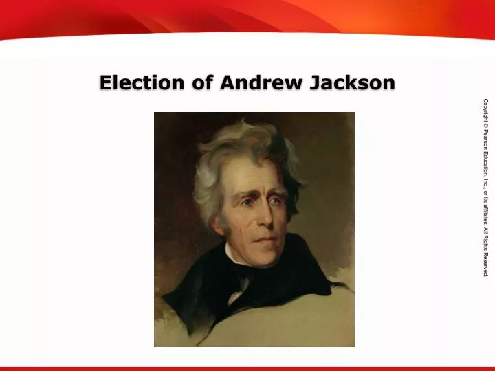 election of andrew jackson