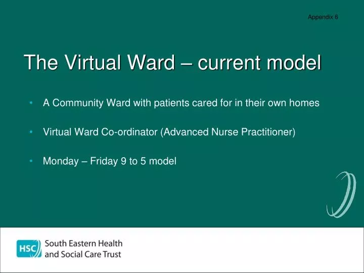 the virtual ward current model