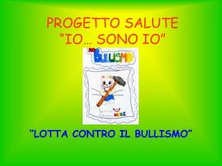 progetto salute io sono io