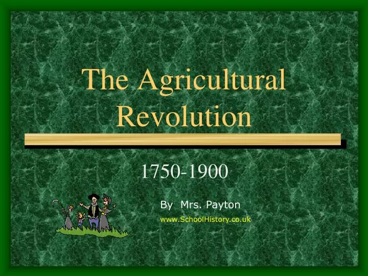 the agricultural revolution