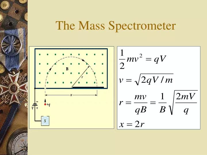 the mass spectrometer