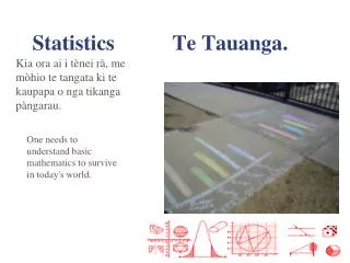 Statistics 		Te Tauanga.