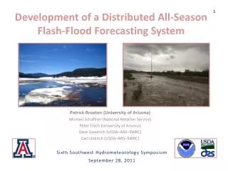 Development of a Distributed All-Season Flash-Flood Forecasting System