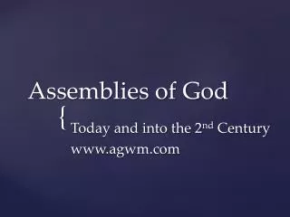 Assemblies of God
