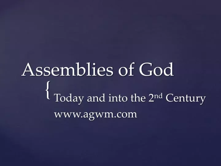 assemblies of god