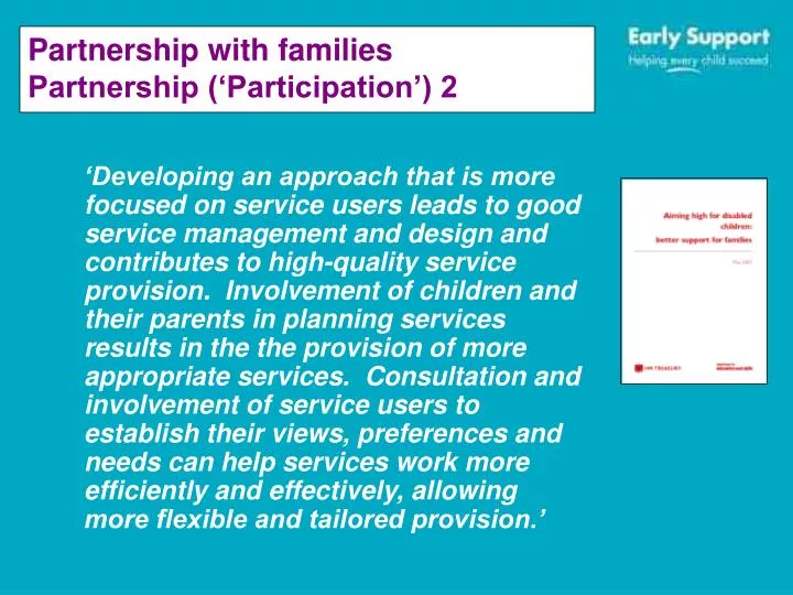 partnership with families partnership participation 2