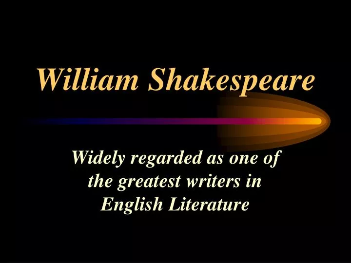 william shakespeare