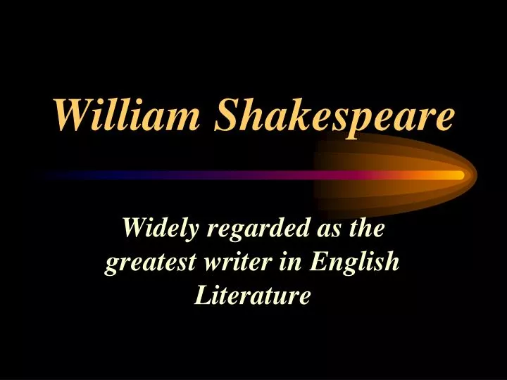 william shakespeare