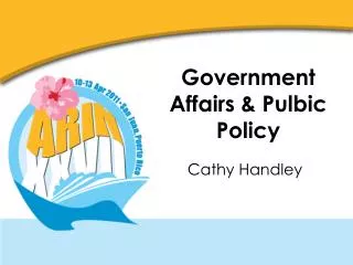 Government Affairs &amp; Pulbic Policy