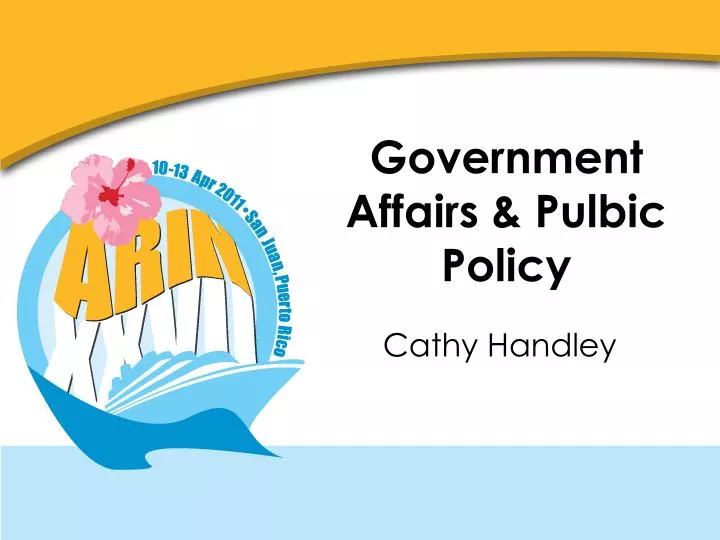 government affairs pulbic policy
