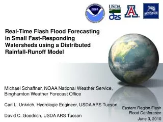 Michael Schaffner, NOAA National Weather Service, Binghamton Weather Forecast Office