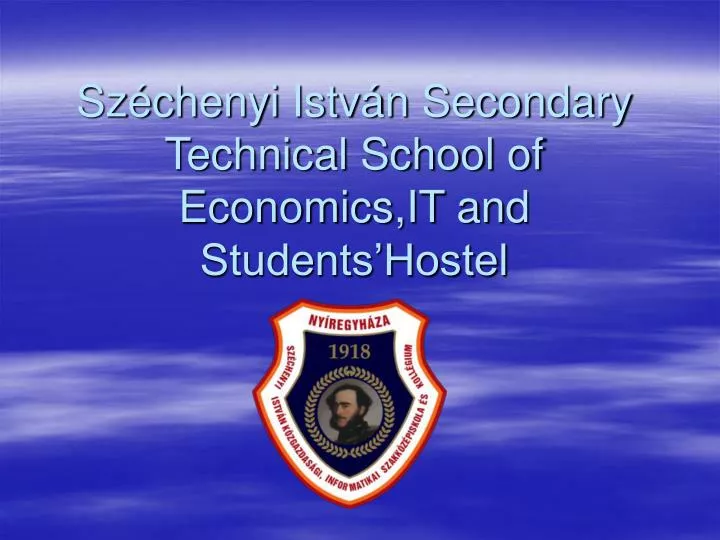 sz chenyi istv n secondary technical school of economics it and students hostel