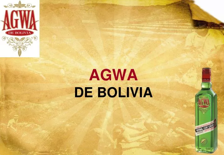 agwa de bolivia