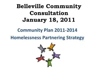 Belleville Community Consultation January 18, 2011