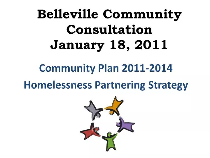belleville community consultation january 18 2011
