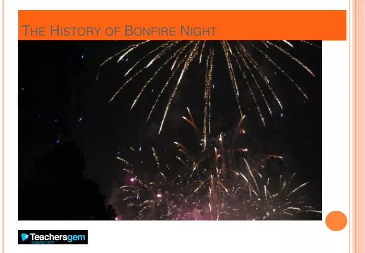 the history of bonfire night