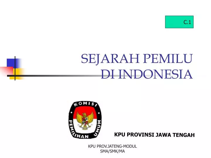 sejarah pemilu di indonesia