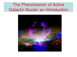 The Phenomenon of Active Galactic Nuclei: an Introduction