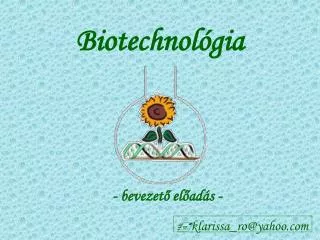 biotechnol gia
