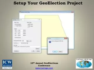 Setup Your GeoElection Project