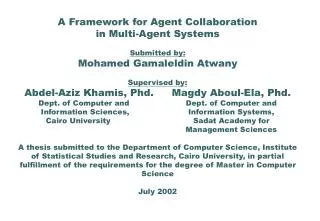 A Framework for Agent Collaboration in Multi-Agent Systems