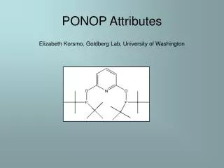 ponop attributes