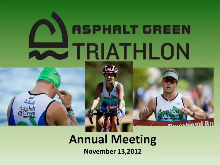 annual meeting november 13 2012