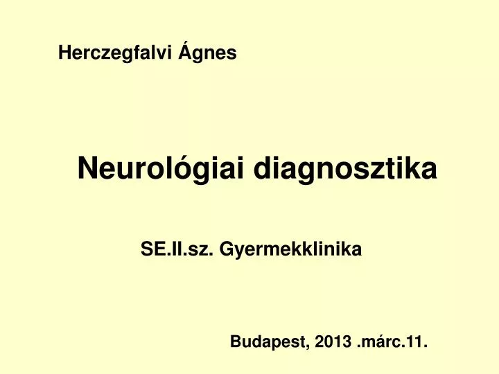 neurol giai diagnosztika