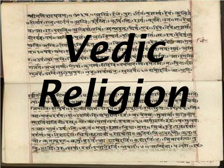 vedic religion