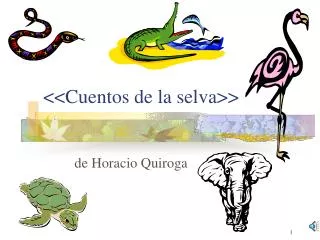 cuentos de la selva