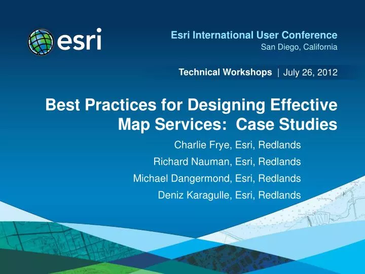 best practices for designing effective map services case studies