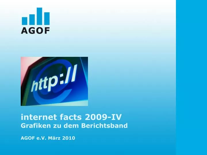 internet facts 2009 iv grafiken zu dem berichtsband