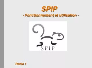 spip fonctionnement et utilisation