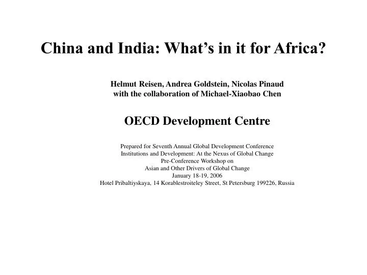 china and india what s in it for africa