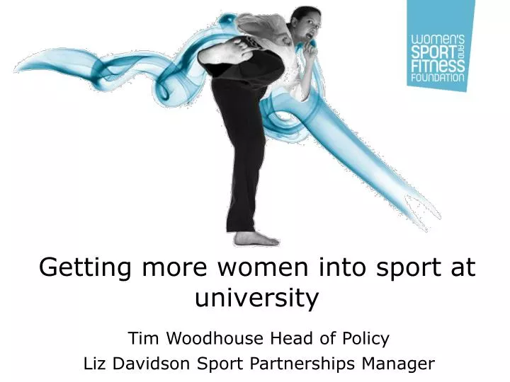 getting more women into sport at university