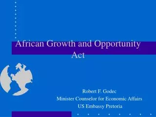 African Growth and Opportunity Act
