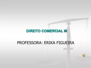 direito comercial iii