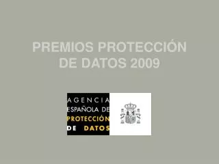 premios protecci n de datos 2009