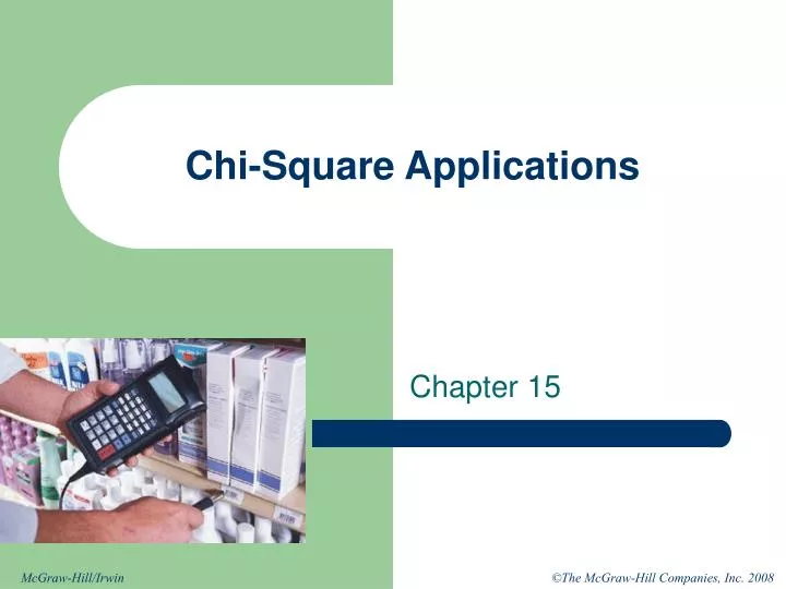 chi square applications