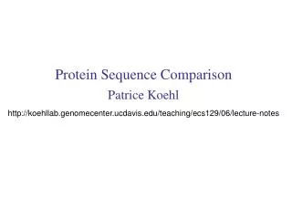 Why do we want to align protein sequences?