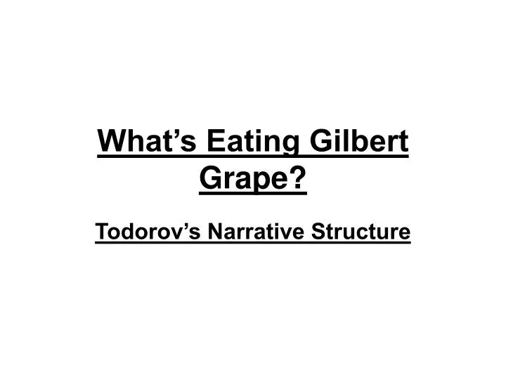what s eating gilbert grape