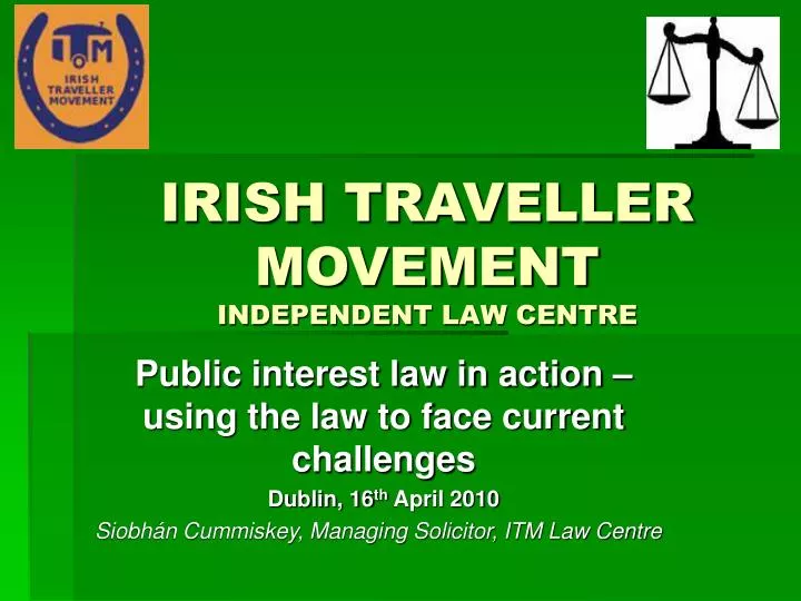 irish traveller movement independent law centre