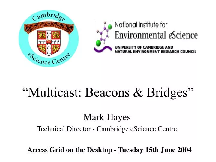 multicast beacons bridges